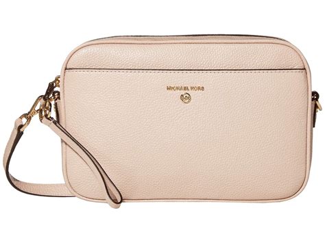 k michael kors jet set large crossbody soft pink|Michael Kors jet setter bag.